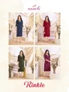 Rinkle By Aanchi Fancy Embroidery Long Kurti Suppliers In India
